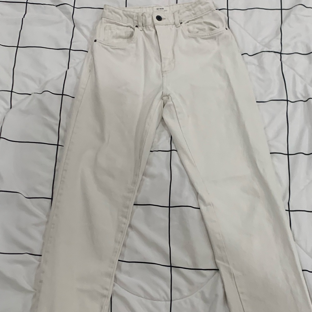 Cotton On, high waisted, long straight leg, size 4